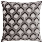 Paoletti Ledbury Cushion Cover in Grey/Black