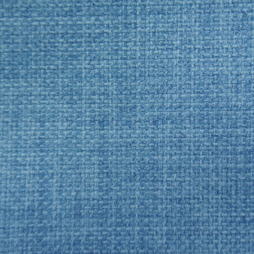 Voyage Maison Legolas Plain Velvet Fabric in Denim