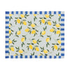 Floral Blue Accessories - Lemons Set of 4 Indoor/Outdoor Placemats Blue furn.