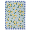  Blue Rugs - Lemons Printed Indoor/Outdoor Outdoor Rug Blue furn.