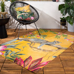 Wylder Leopard 120x170cm Outdoor/Indoor Rug in Ochre