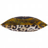 Animal Black Cushions - Leopardis Trio Printed Outdoor Cushion Cover Black/Gold Paoletti