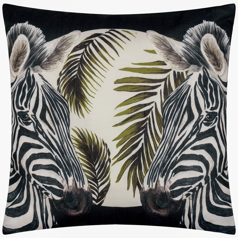  Cushions - Leopardis Zebra Outdoor Cushion Cover Multicolour Paoletti