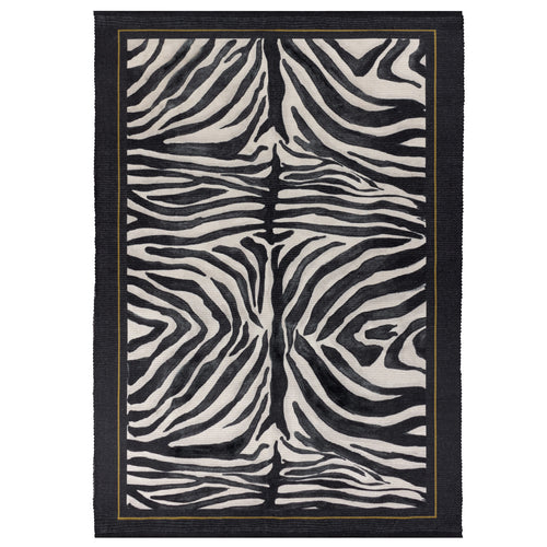 Animal Black Rugs - Leopardis Printed Indoor/Outdoor Outdoor Rug Multi Paoletti