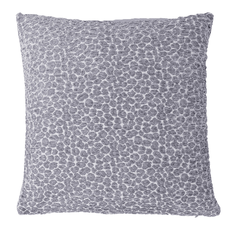 Paoletti Leo Animal Print Cushion Cover in Silver