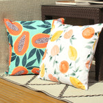 furn. Les Fruits Outdoor Cushion Cover in Yellow/Orange