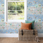 Voyage Maison Let's Go To The Beach 1.4m Wide Width Wallpaper in Stone