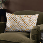 Paoletti Lexington Cushion Cover in Gold