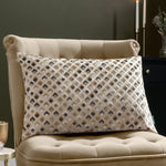 Paoletti Lexington Cushion Cover in Warm Taupe