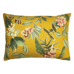 Linen House Anastacia Botanical Pillowcase in Ochre