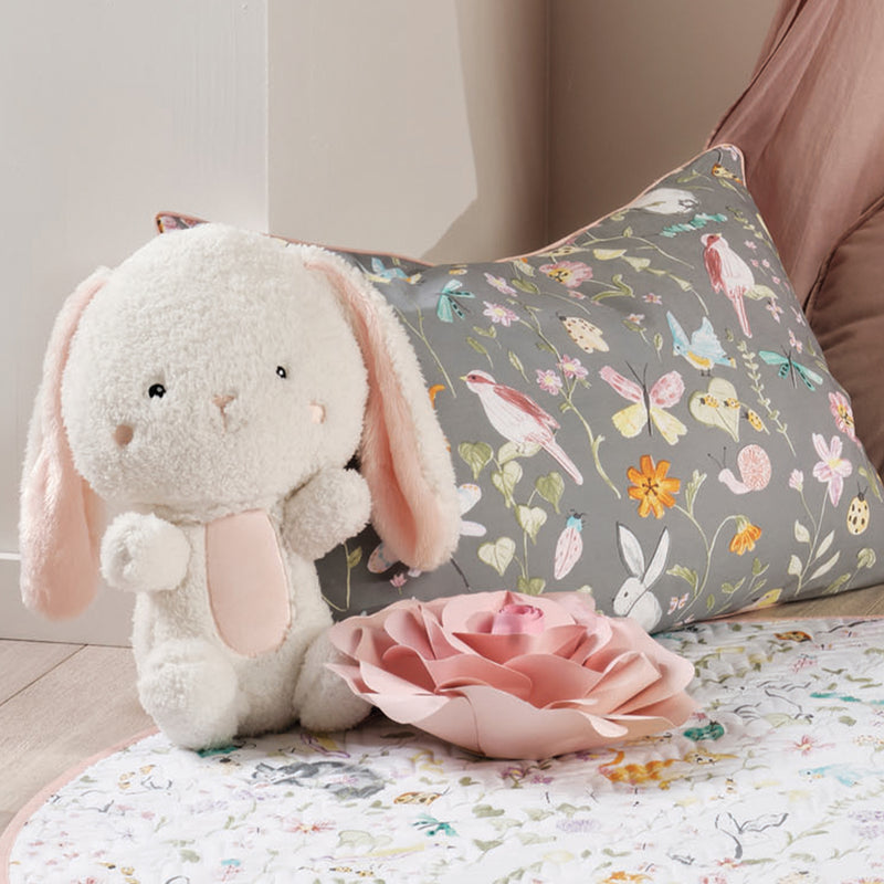 Linen House Kids Bromley Bunny Kids Plush Toy in Cream