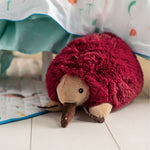 Linen House Kids Eddy Echidna Kids Plush Toy in Red