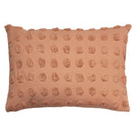 Linen House Haze Tufted Pillowcase in Maple