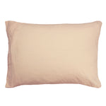 Linen House Haze Tufted Pillowcase in Peach