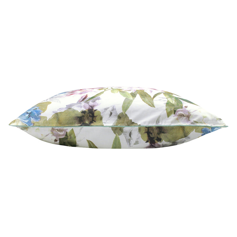 Linen House Lena Floral Pillow Sham in Blue