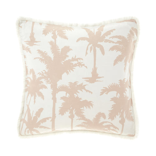 Linen House Luana Fringed Pillow Sham in White