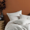 Nimes Linen Duvet Cover Set Grey