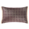 Linen House Taira Fringed Cushion Cover in Merlot