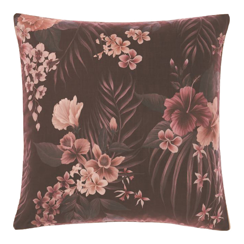 Linen House Taira Pillow Sham in Rosewood