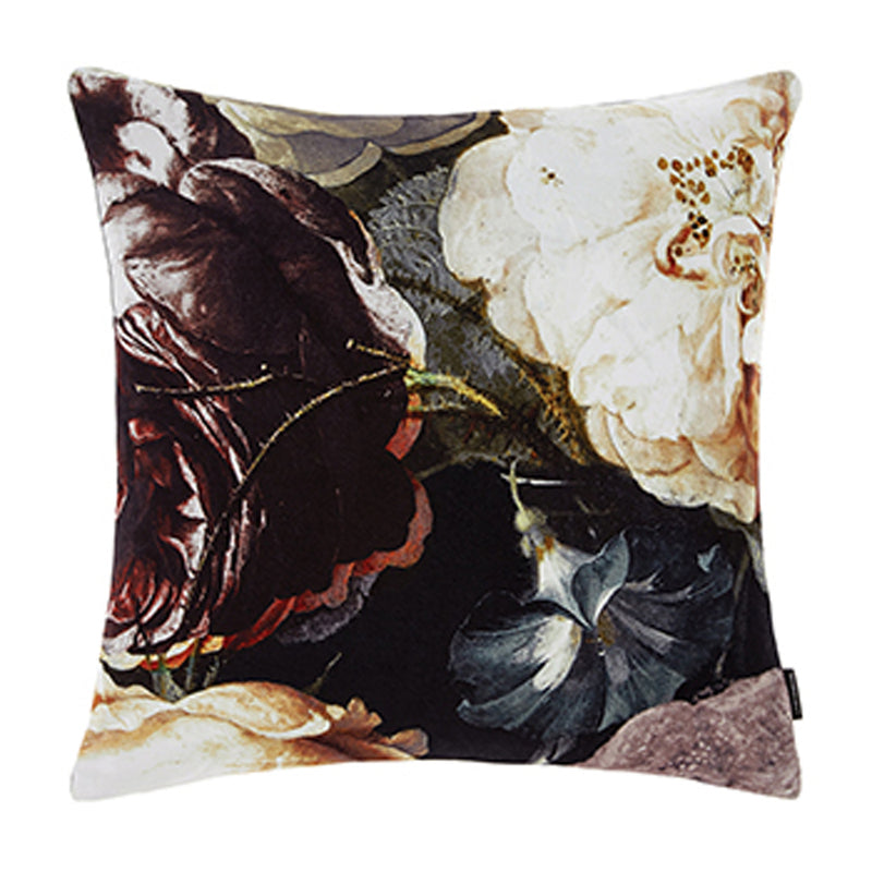 Linen House Winona Dark Botanical Pillow Sham in Ivy