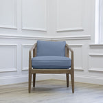 Voyage Maison Liana Solid Wood Tivoli Chair in Bluebell