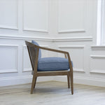 Voyage Maison Liana Solid Wood Tivoli Chair in Bluebell