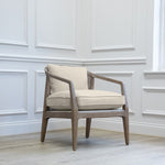 Voyage Maison Liana Solid Wood Tivoli Chair in Linen