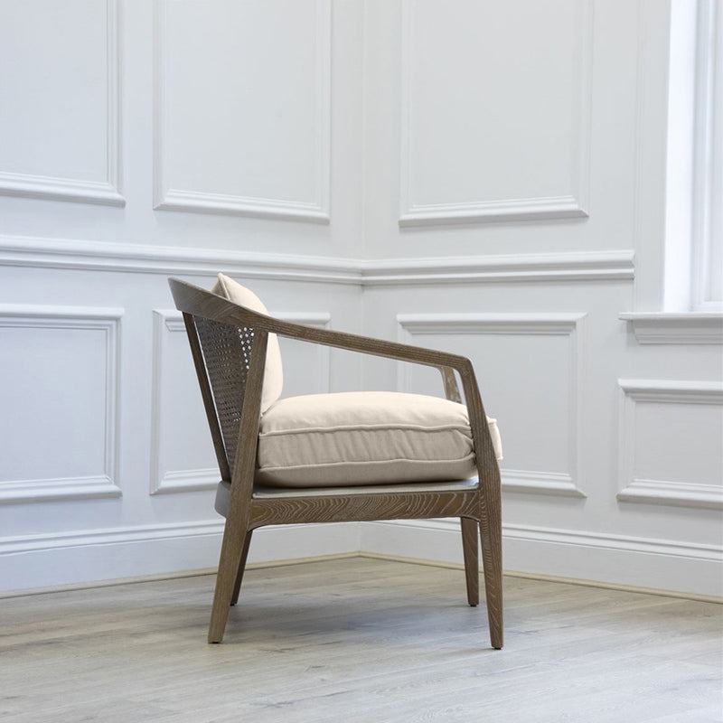 Voyage Maison Liana Solid Wood Tivoli Chair in Linen