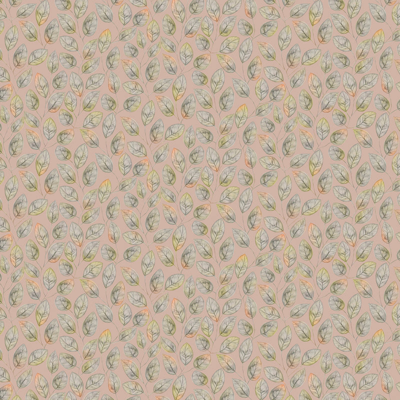 Voyage Maison Lilah Printed Cotton Fabric in Apricot