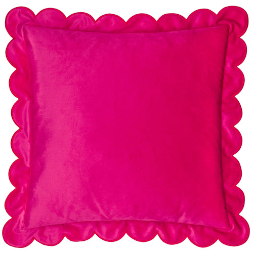  Cushions - Lil Scallop  Feather Filled Cushion Pink/Red Furn