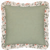 Floral Multi Cushions - Linen Renee Printed Ruffle Cushion Cover Multi Seventy Three