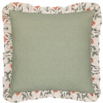 Floral Multi Cushions - Linen Renee Printed Ruffle Cushion Cover Multi Seventy Three