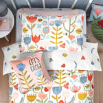 little furn. Little Nature Floral Duvet Cover Set in Multicolour