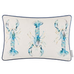  Cushions - Lobster  Cushion Cover Cobalt Voyage Maison