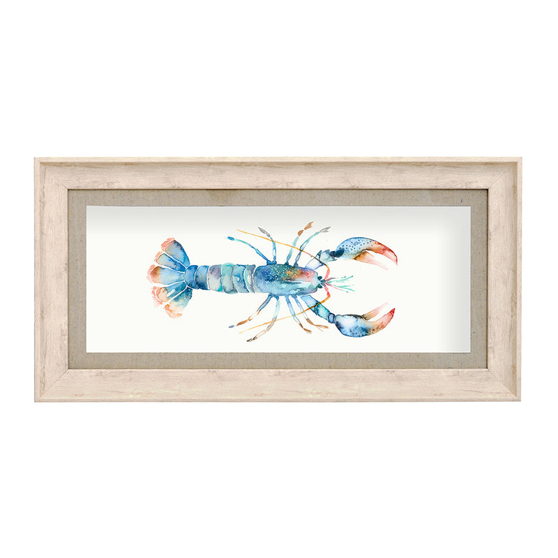 Voyage Maison Lobster Framed Print in Birch