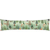 Lodge Wood Velvet Draught Excluder Oak Green