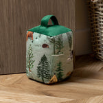 Animal Green Accessories - Lodge Wood Velvet Door Stop Oak Green furn.