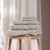 Plain Grey Bathroom - Loft Signature Combed Cotton Towels Dove Yard