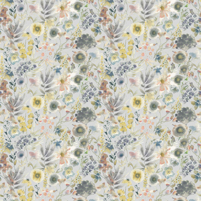 Voyage Maison Lomondra Printed Cotton Fabric in Harvest/Dove