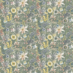 Voyage Maison Lomondra Printed Cotton Fabric in Harvest/Moss