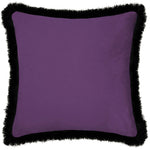 Voyage Maison Loreto Velvet Cushion Cover in Aubergine