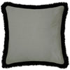 Voyage Maison Loreto Velvet Cushion Cover in Fog