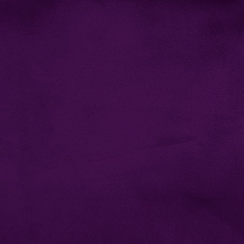 Voyage Maison Loreto Plain Velvet Fabric in Aubergine