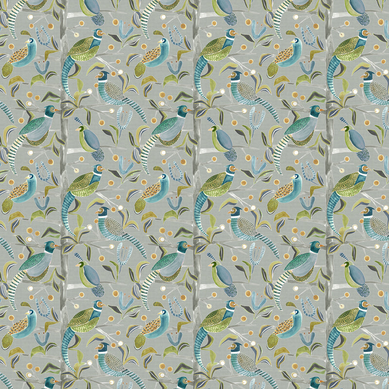 Voyage Maison Lossie Printed Cotton Fabric in Pine