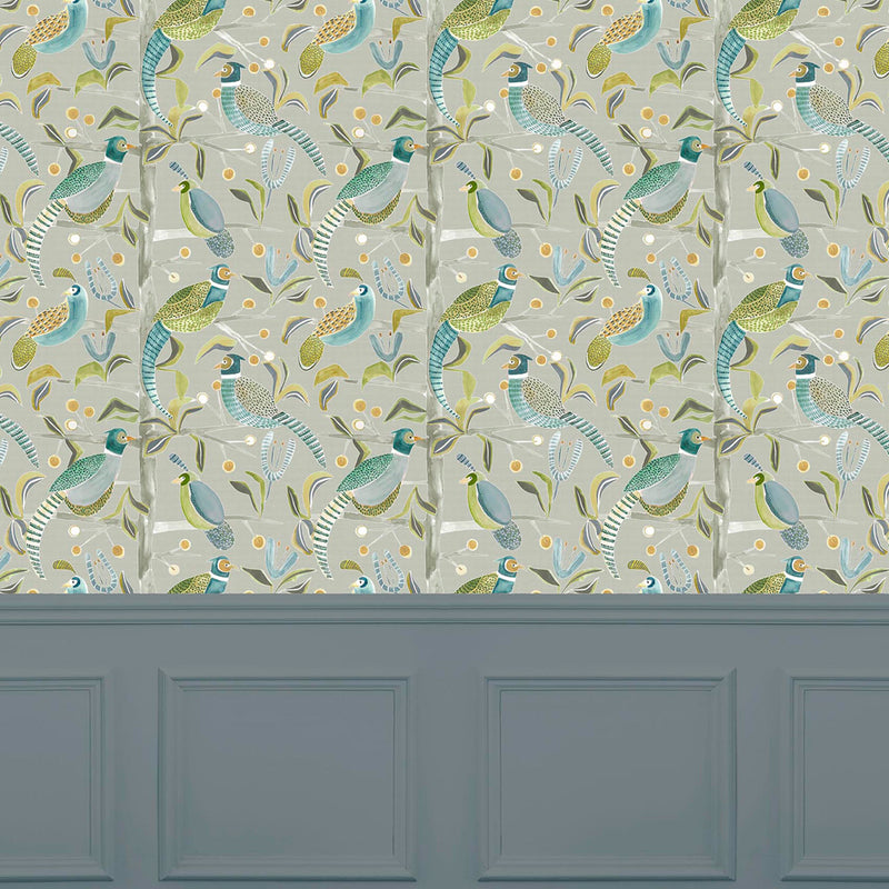 Voyage Maison Lossie 1.4m Wide Width Wallpaper in Pine