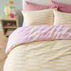  Bedding - Lottie Twin Pack Duvet Cover Set Pink Duvet Day