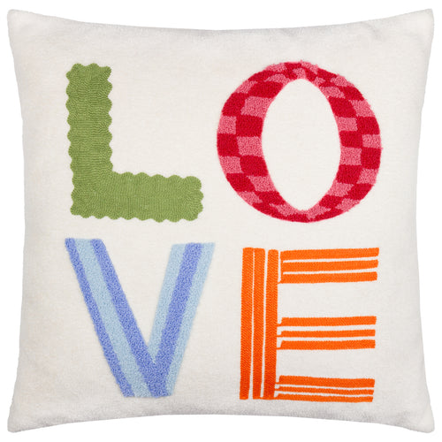  Cushions - Love Tuft  Feather Filled Cushion Multicolour Furn