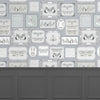 Voyage Maison Luna 1.4m Wide Width Wallpaper in Charcoal