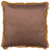 Lupita Fringed Cheetah Cushion Caramel/Gold