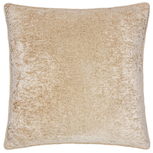  Cushions - Lustre Velvet  Feather Filled Cushion Champagne Paoletti